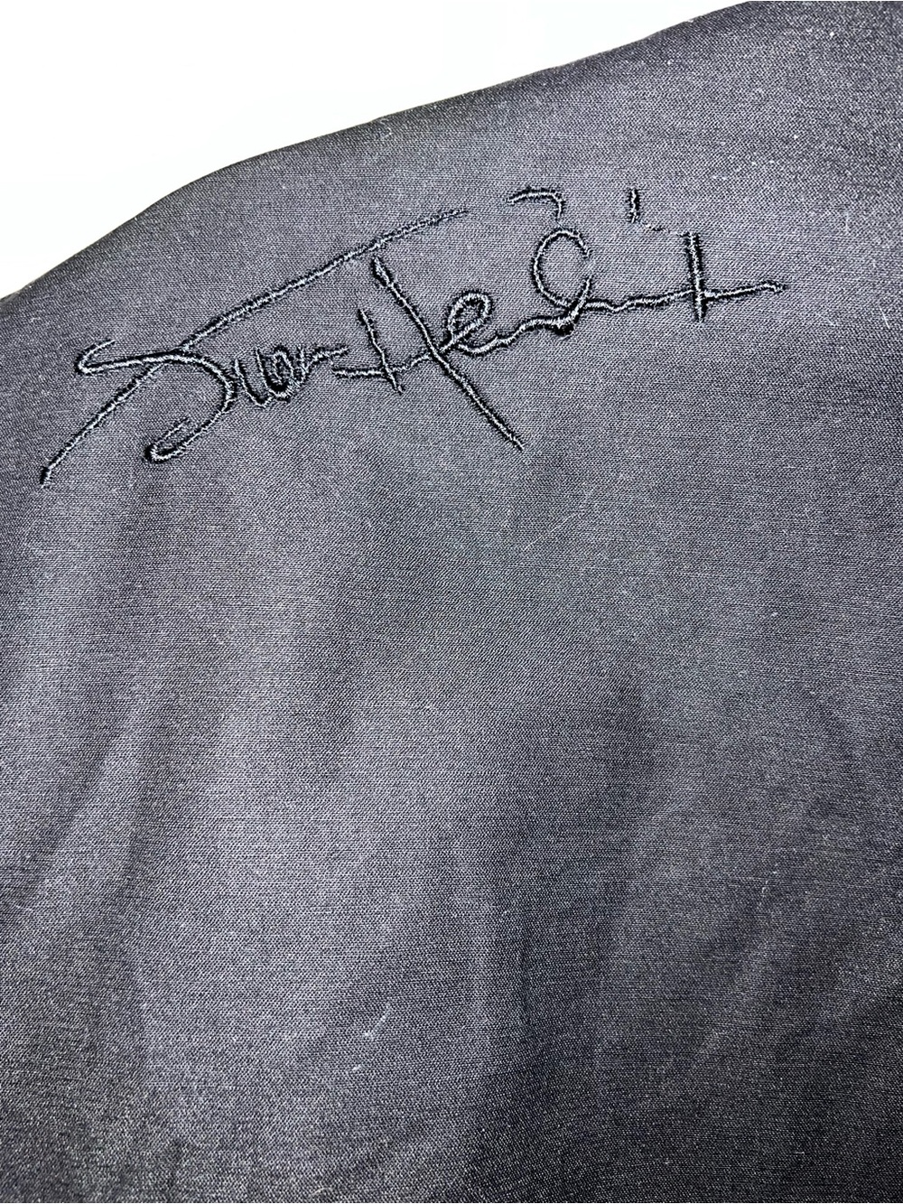 Men's Black Military-Inspired Button Vest - Picture 5 of 6